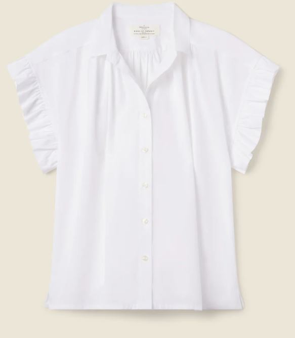 Birds of Paradis - Marianne B Ruffle Sleeve Shirt