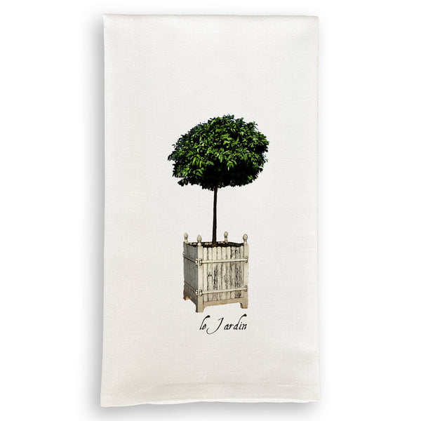 French Graffiti - Le Jardin Dish Towel