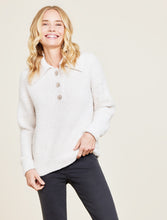 Load image into Gallery viewer, Barefoot Dreams - CozyChic Button Pullover (Heather Stone)
