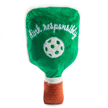 Load image into Gallery viewer, Haute Diggity Dog Pickleball Paddle Green Stripes
