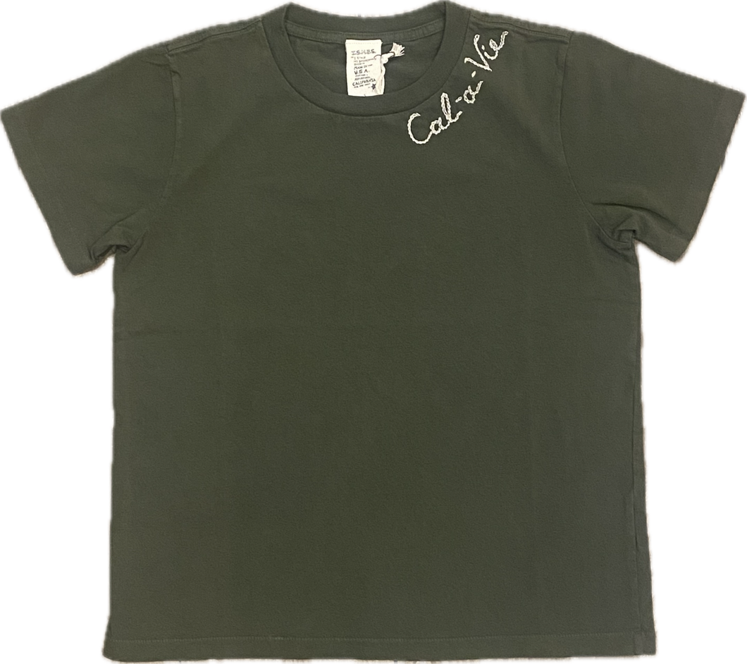 Cal-a-Vie Tee (Olive)