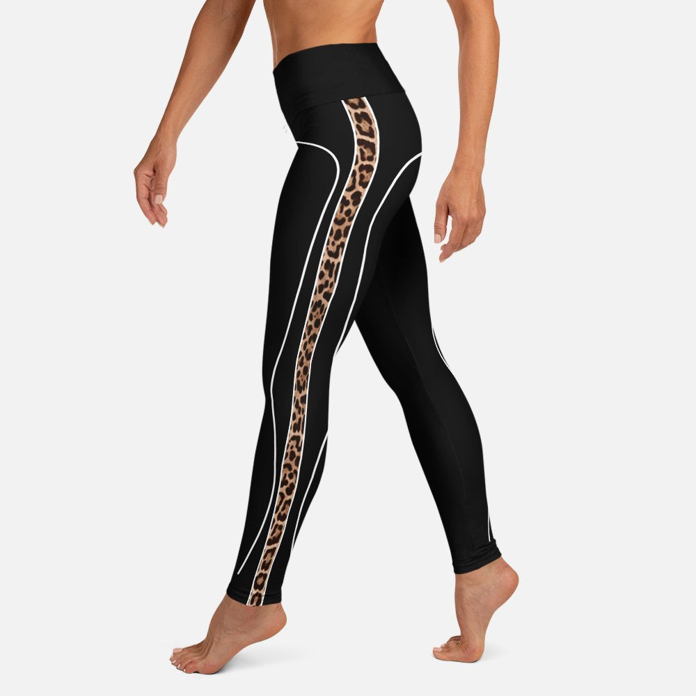 For the Love of Rockstars Racer Leopard Tight