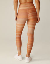 Load image into Gallery viewer, Beyond Yoga - Softmark Caught in the Midi Legging - Ombre Stripe
