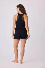 Load image into Gallery viewer, PJ Salvage - Lacey Basics Tank Black
