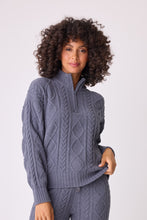 Load image into Gallery viewer, PJ Salvage - Cozy Cable Quarter Zip
