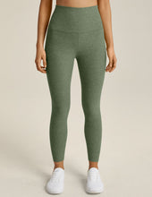 Load image into Gallery viewer, Beyond Yoga - HW Midi Legging- Moss Green Heather
