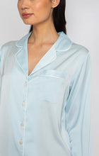 Load image into Gallery viewer, Wrap Up - Sky Blue Long PJ Set
