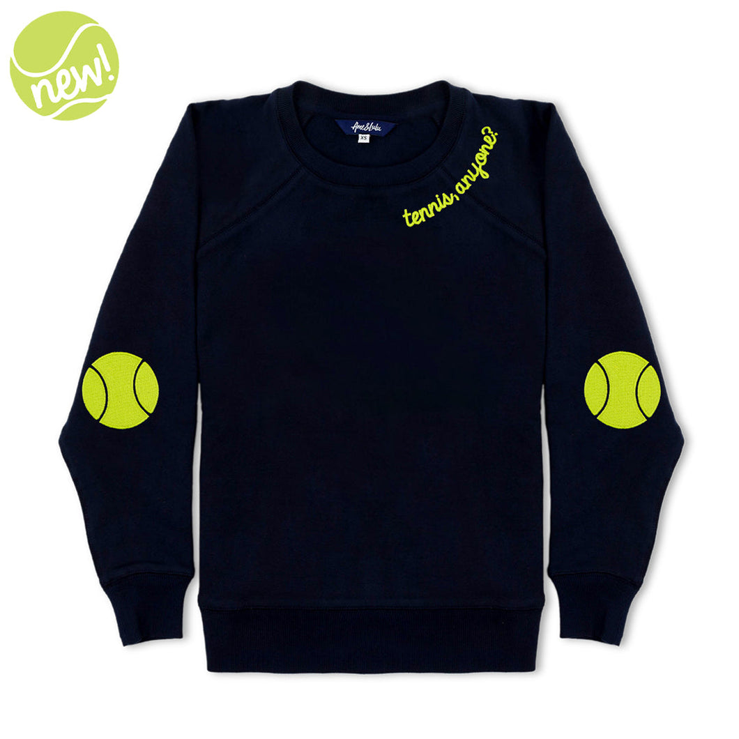 Ame & Lulu Tennis, Anyone Sweatshirt