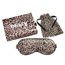 Load image into Gallery viewer, Blissy - Silk Eye Mask (Leopard)
