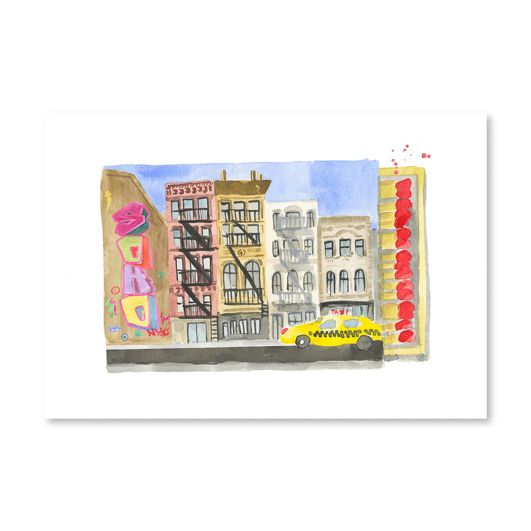 Furbish - Soho Matchbook - 5x7 Print